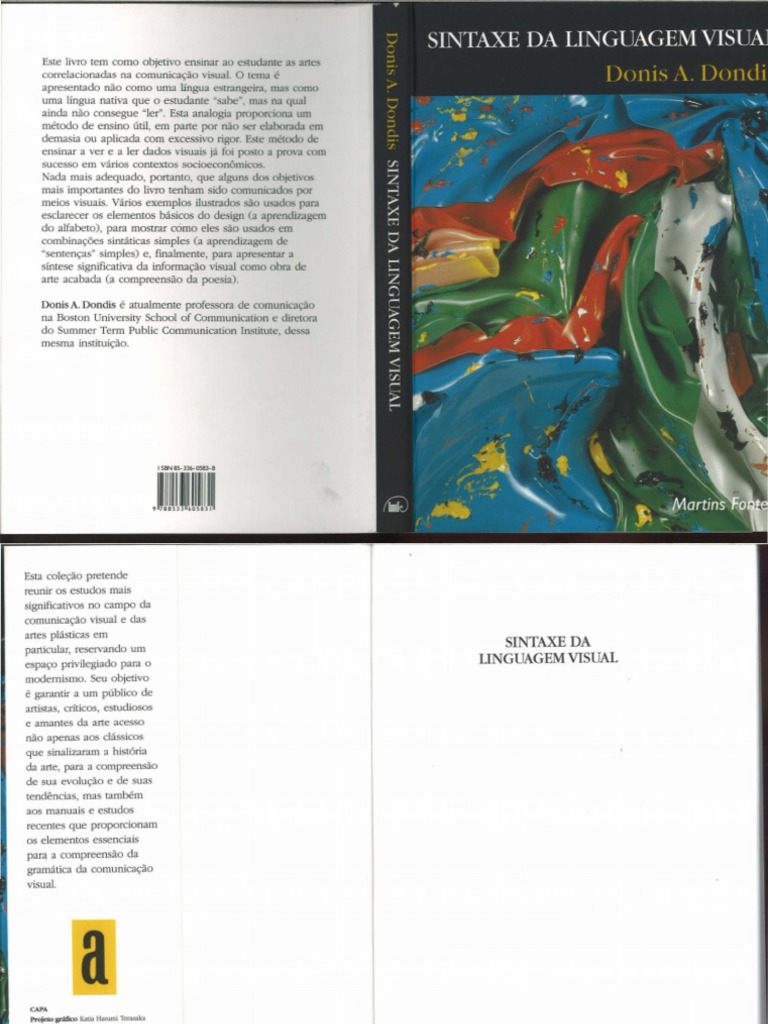 donis dondis sintaxe linguagem visual